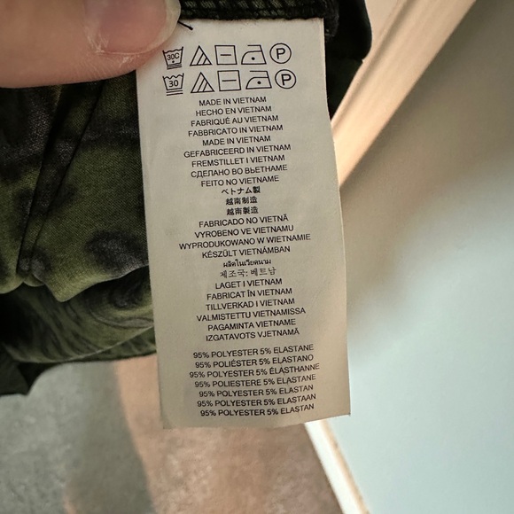 Green and black Michael Kors surplice/faux-wrap dress, Size XS, NWT! - Picture 6 of 8